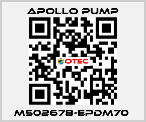 M502678-EPDM70  Apollo pump