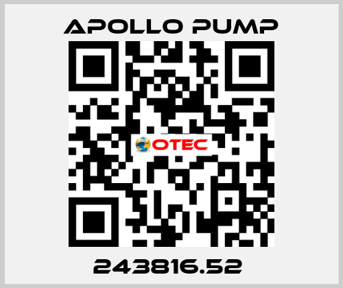 243816.52  Apollo pump