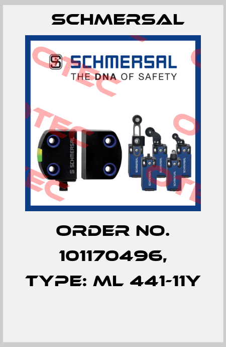 Order No. 101170496, Type: ML 441-11Y  Schmersal