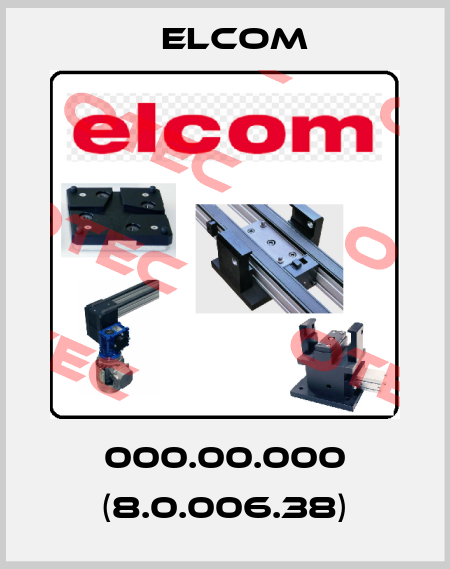 000.00.000 (8.0.006.38) Elcom
