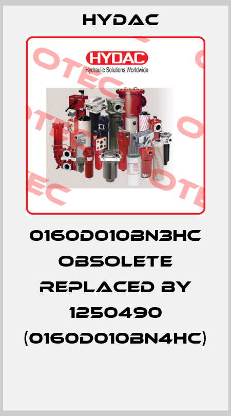 0160D010BN3HC obsolete replaced by 1250490 (0160D010BN4HC)  Hydac