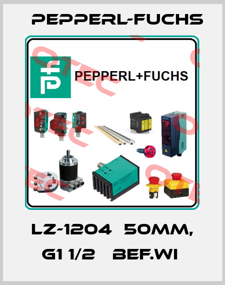 LZ-1204  50MM, G1 1/2   Bef.wi  Pepperl-Fuchs