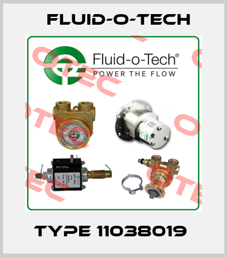 Type 11038019  Fluid-O-Tech