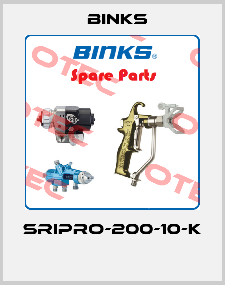 SRIPRO-200-10-K  Binks