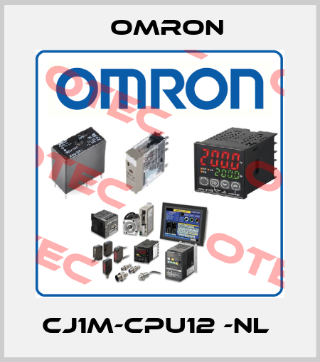 CJ1M-CPU12 -NL  Omron