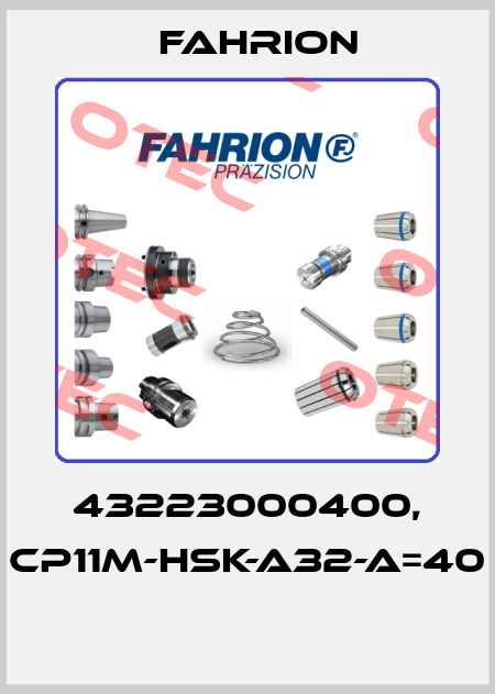 43223000400, CP11M-HSK-A32-A=40   Fahrion