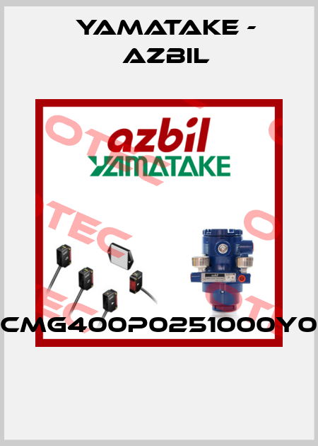 CMG400P0251000Y0  Yamatake - Azbil