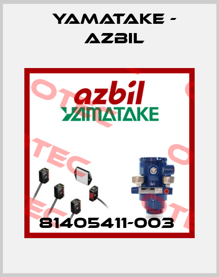 81405411-003  Yamatake - Azbil