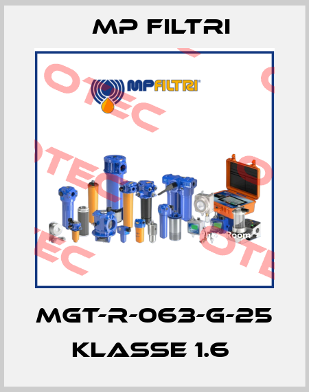 MGT-R-063-G-25   Klasse 1.6  MP Filtri