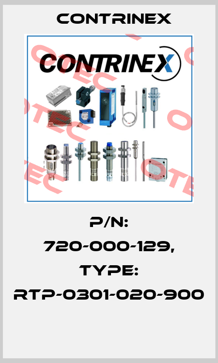 P/N: 720-000-129, Type: RTP-0301-020-900  Contrinex