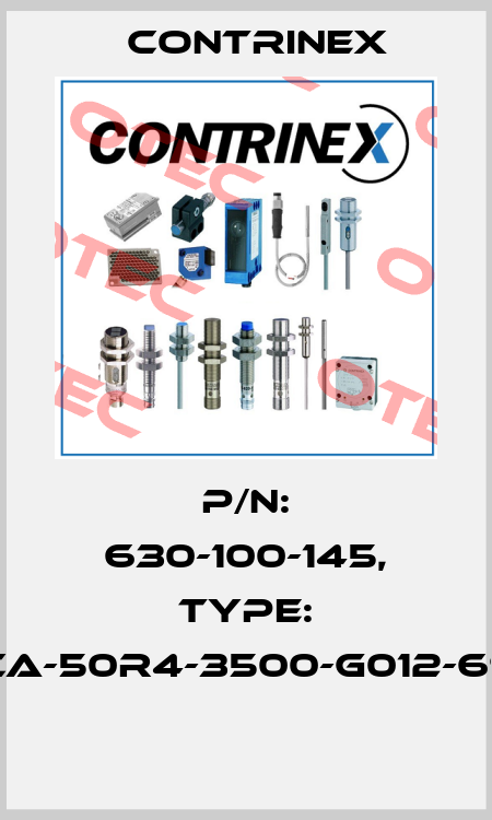 P/N: 630-100-145, Type: YCA-50R4-3500-G012-69K  Contrinex
