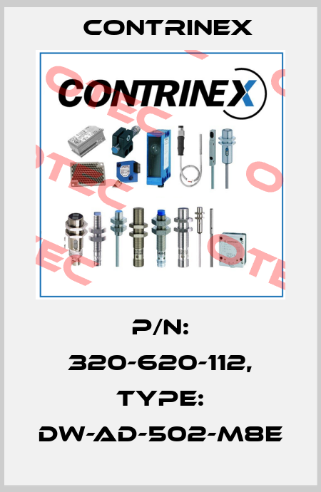 p/n: 320-620-112, Type: DW-AD-502-M8E Contrinex