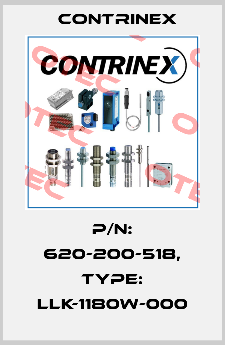 p/n: 620-200-518, Type: LLK-1180W-000 Contrinex