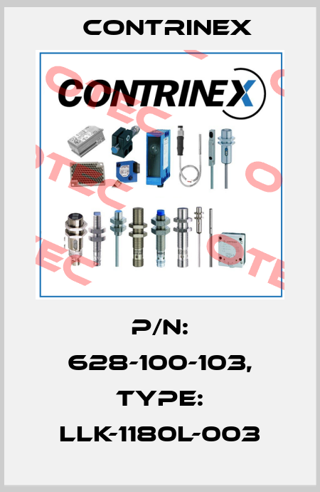 p/n: 628-100-103, Type: LLK-1180L-003 Contrinex