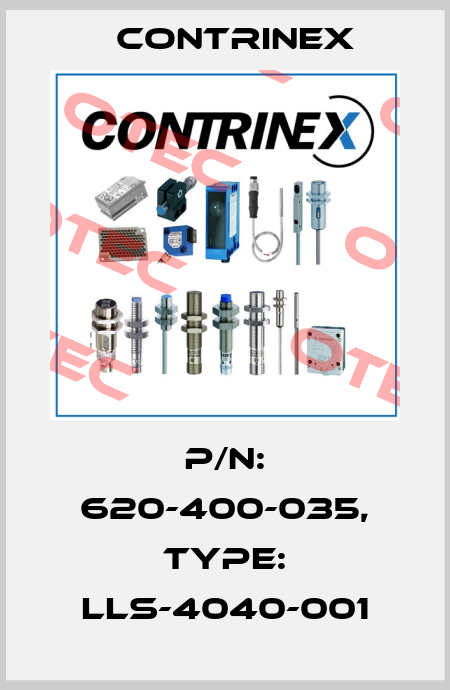 p/n: 620-400-035, Type: LLS-4040-001 Contrinex