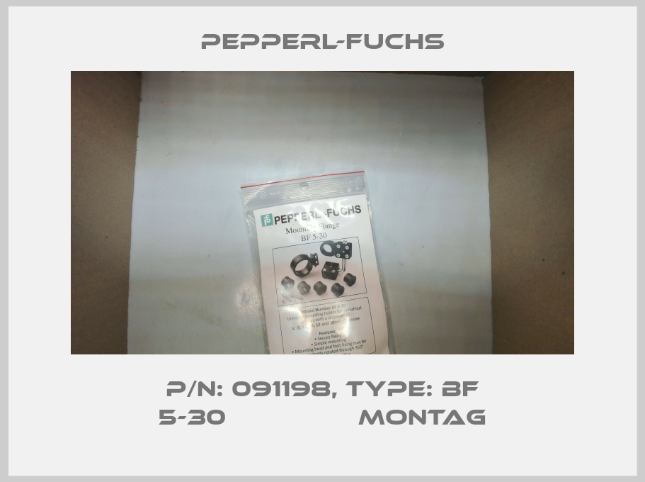 p/n: 091198, Type: BF 5-30                 Montag-big