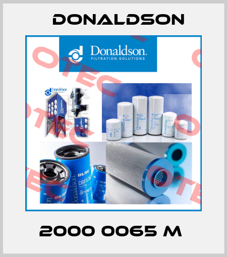 2000 0065 M  Donaldson
