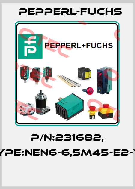 P/N:231682, Type:NEN6-6,5M45-E2-V1  Pepperl-Fuchs