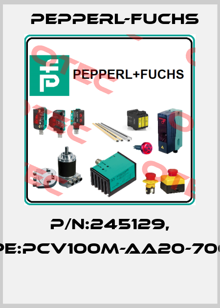 P/N:245129, Type:PCV100M-AA20-70000  Pepperl-Fuchs