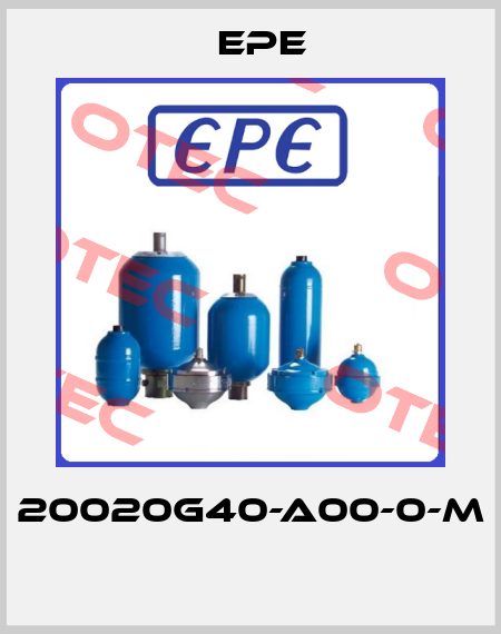 20020G40-A00-0-M  Epe