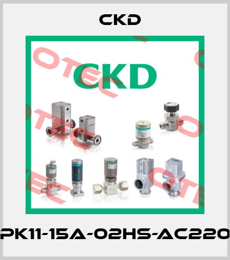 APK11-15A-02HS-AC220V Ckd
