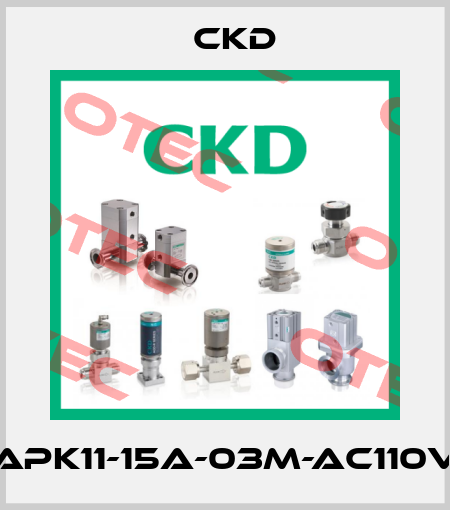 APK11-15A-03M-AC110V Ckd
