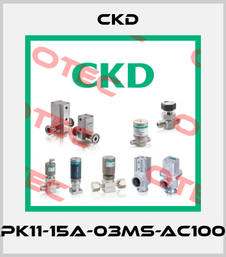 APK11-15A-03MS-AC100V Ckd