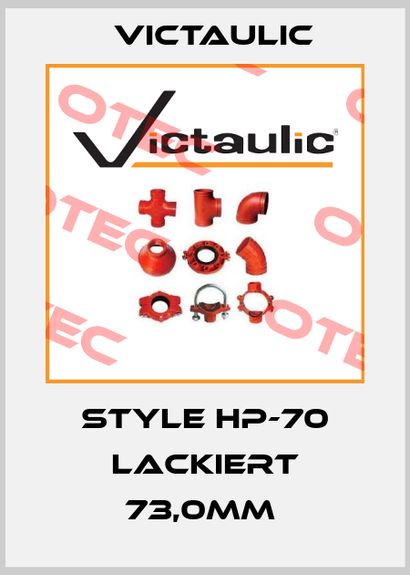 Style HP-70 lackiert 73,0mm  Victaulic