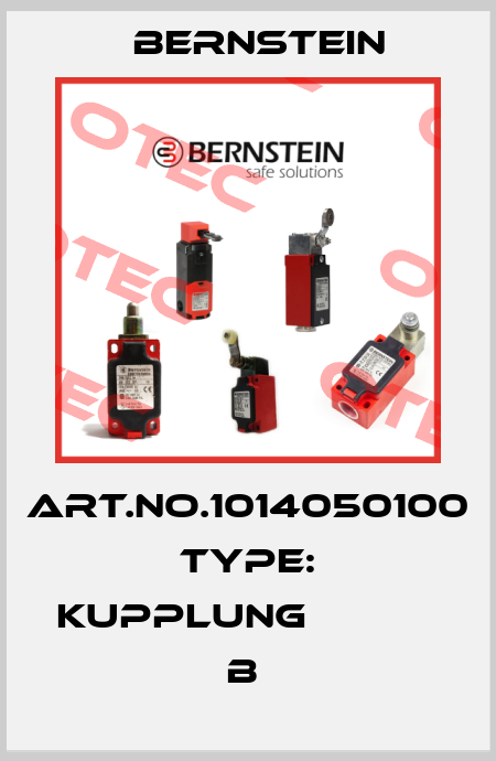 Art.No.1014050100 Type: KUPPLUNG                     B  Bernstein