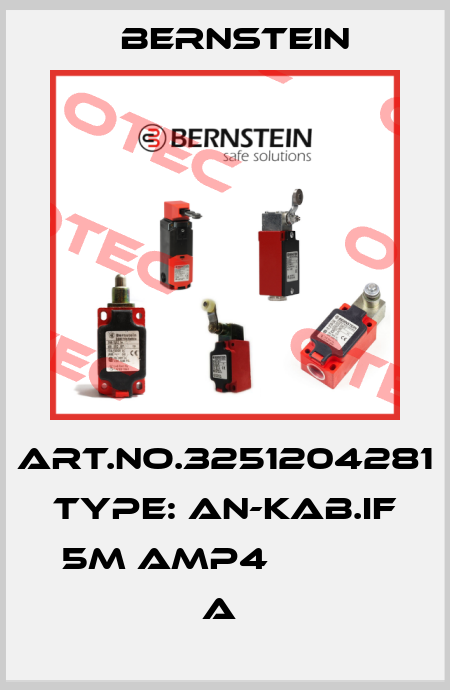 Art.No.3251204281 Type: AN-KAB.IF 5M AMP4            A  Bernstein