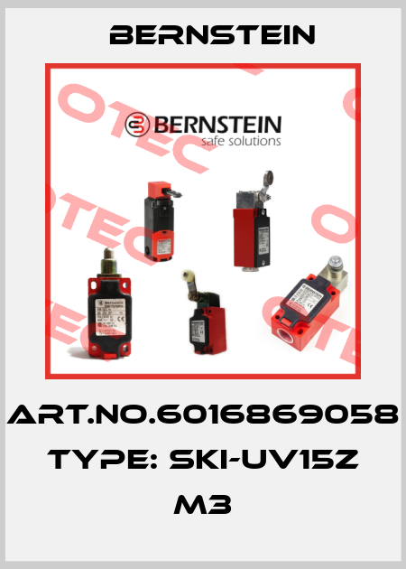 Art.No.6016869058 Type: SKI-UV15Z M3 Bernstein