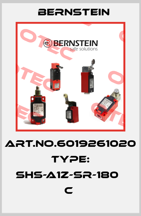Art.No.6019261020 Type: SHS-A1Z-SR-180               C  Bernstein