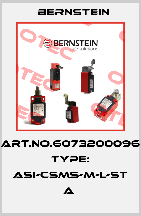 Art.No.6073200096 Type: ASI-CSMS-M-L-ST              A  Bernstein