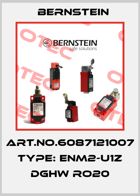 Art.No.6087121007 Type: ENM2-U1Z DGHW RO20 Bernstein