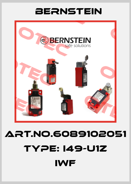 Art.No.6089102051 Type: I49-U1Z IWF Bernstein