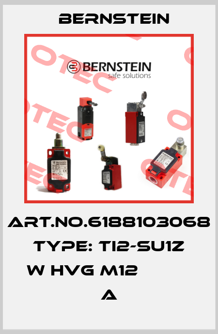 Art.No.6188103068 Type: TI2-SU1Z W HVG M12           A Bernstein
