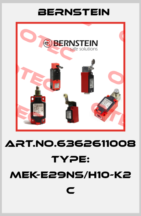 Art.No.6362611008 Type: MEK-E29NS/H10-K2             C Bernstein