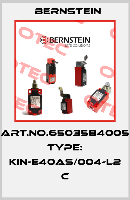 Art.No.6503584005 Type: KIN-E40AS/004-L2             C Bernstein