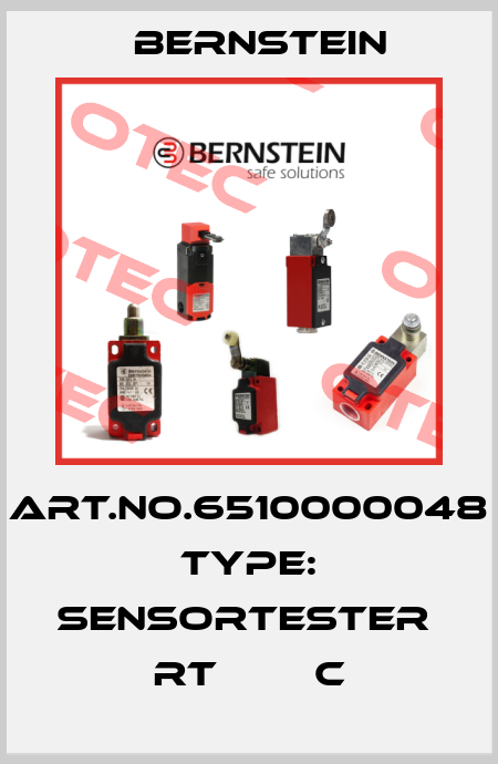 Art.No.6510000048 Type: SENSORTESTER       RT        C Bernstein