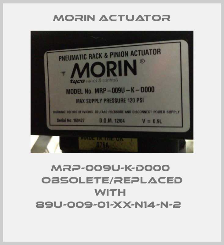 MRP-009U-K-D000  obsolete/replaced with  89U-009-01-XX-N14-N-2  -big