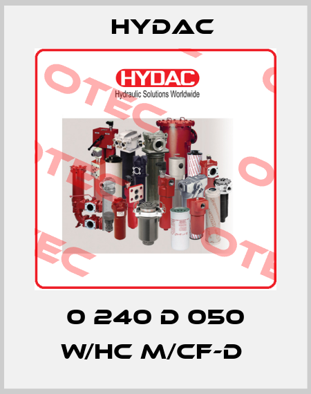0 240 D 050 W/HC M/CF-D  Hydac