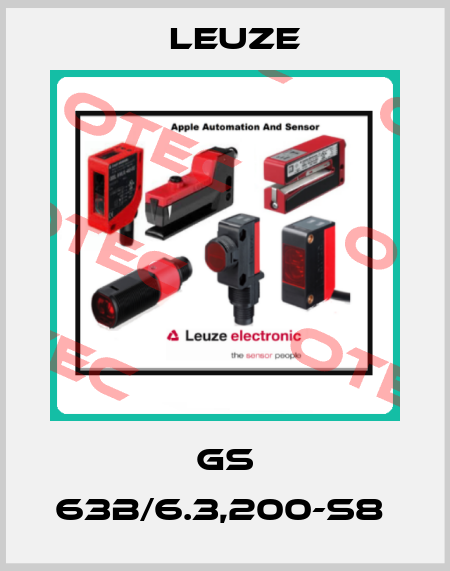 GS 63B/6.3,200-S8  Leuze