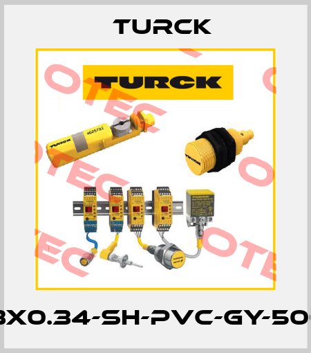 CABLE3X0.34-SH-PVC-GY-500M/TEG Turck