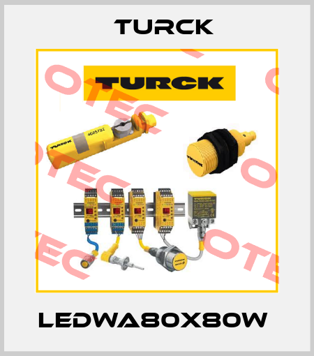 LEDWA80X80W  Turck