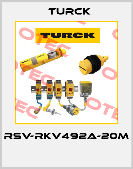RSV-RKV492A-20M  Turck