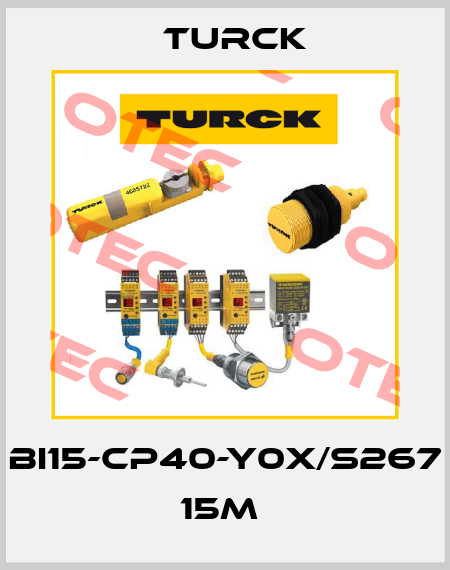 BI15-CP40-Y0X/S267 15M  Turck