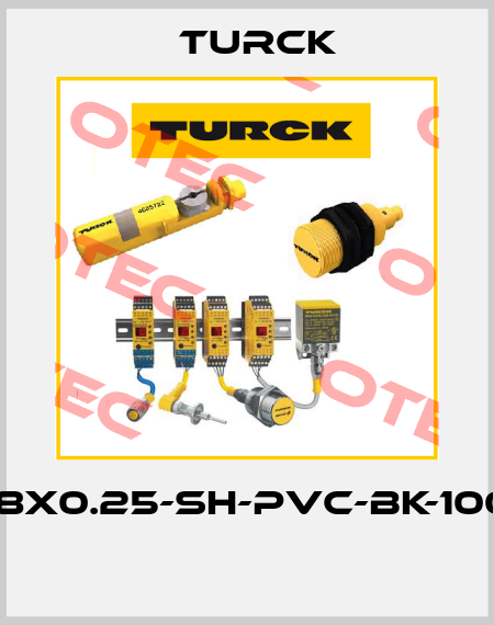 CABLE8x0.25-SH-PVC-BK-100M/TEL  Turck