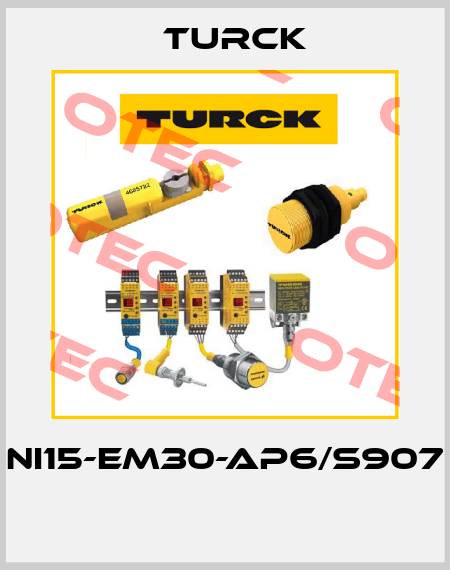NI15-EM30-AP6/S907  Turck