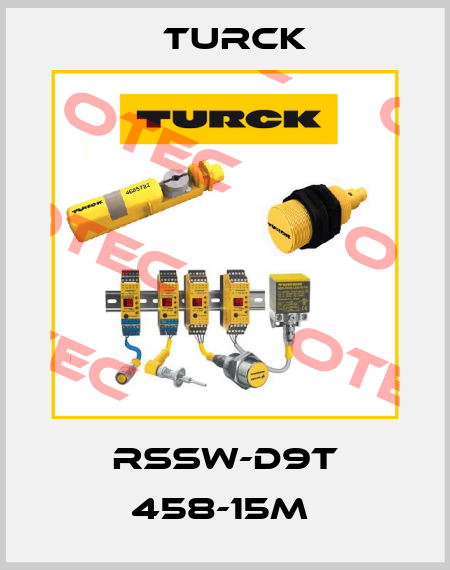 RSSW-D9T 458-15M  Turck