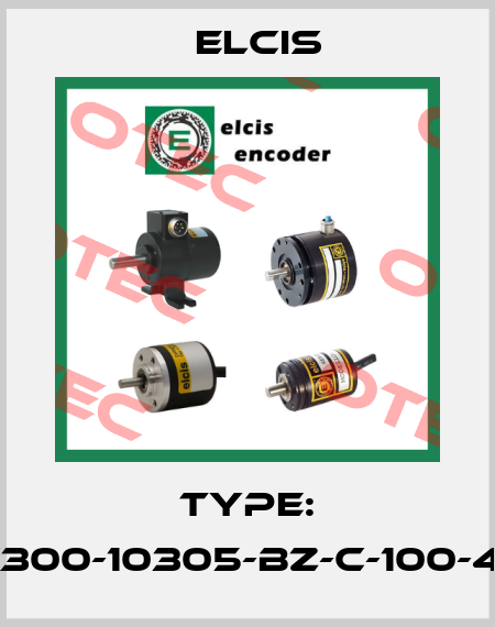 Type: L/EFK300-10305-BZ-C-100-4-CL-R Elcis